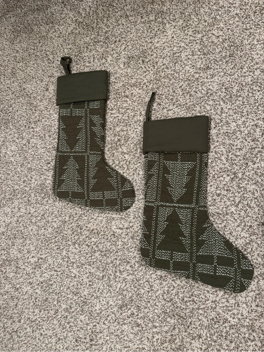West Elm Christmas Stockings